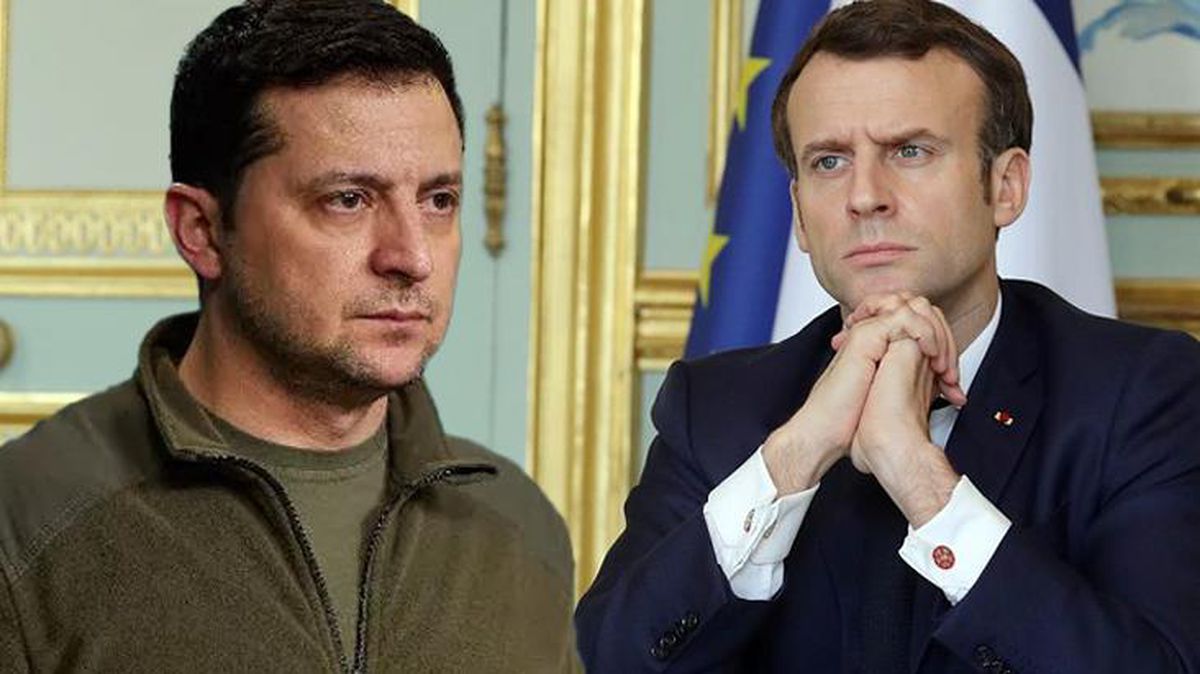 'Rusya'yı küçük düşürmeyelim' diyen Macron'a Ukrayna'dan sert tepki! İki ülke arasında ipler gerildi
