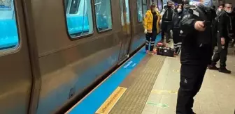İstanbul metrosunda intihar girişimi! Raylara atlayan şahıs yaralı olarak kurtarıldı
