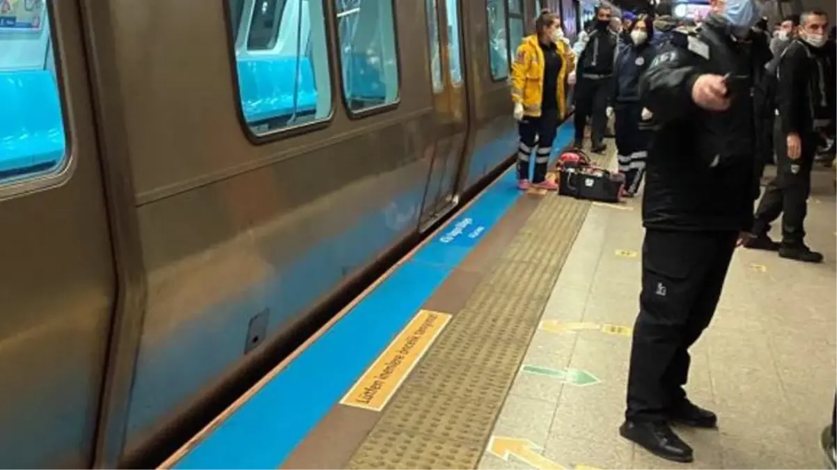 İstanbul metrosunda intihar girişimi! Raylara atlayan şahıs yaralı olarak kurtarıldı