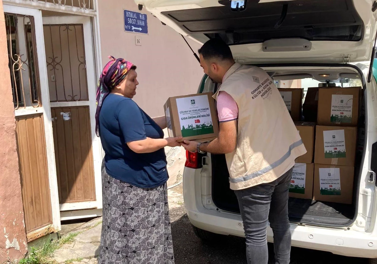 Osmaniye\'de fenilketonüri hastalarına gıda desteği
