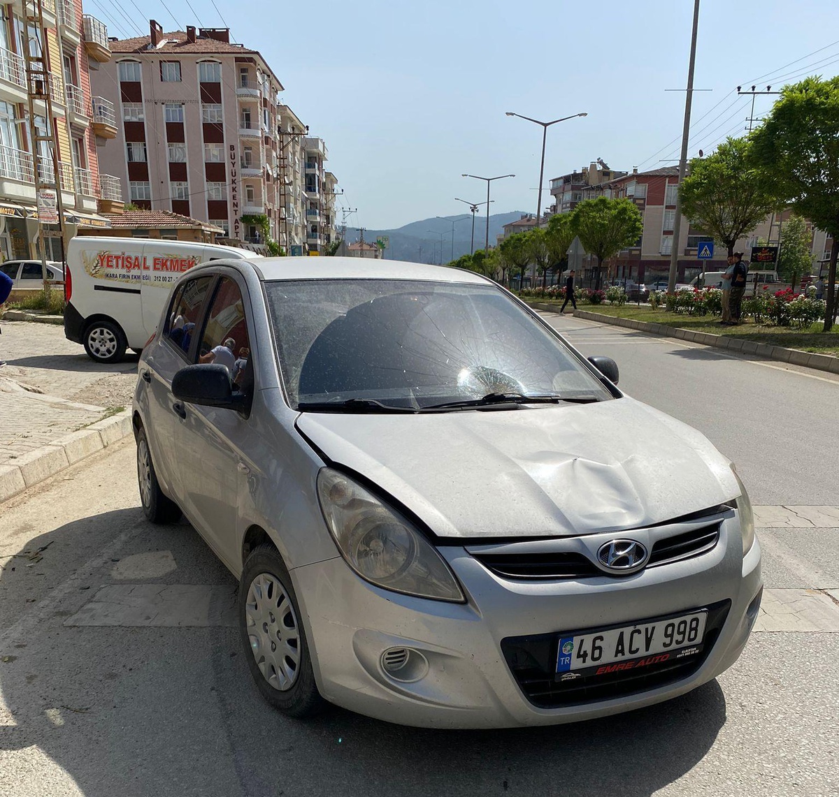 Sinop\'ta otomobilin çarptığı çocuk ağır yaralandı
