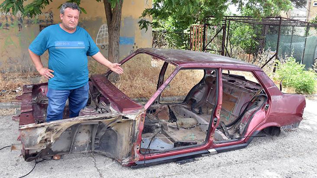 Talihsiz adam çalınan otomobilini bulduğuna pişman oldu: Elim, ayağım titredi