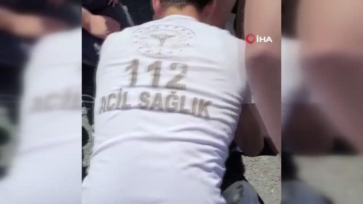Arnavutköy'de taksicinin çarptığı bisiklet sürücüsünün kalbi durdu