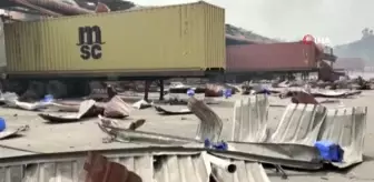 Bangladeş'te konteyner deposundaki yangında can kaybı 36'ya yükseldi