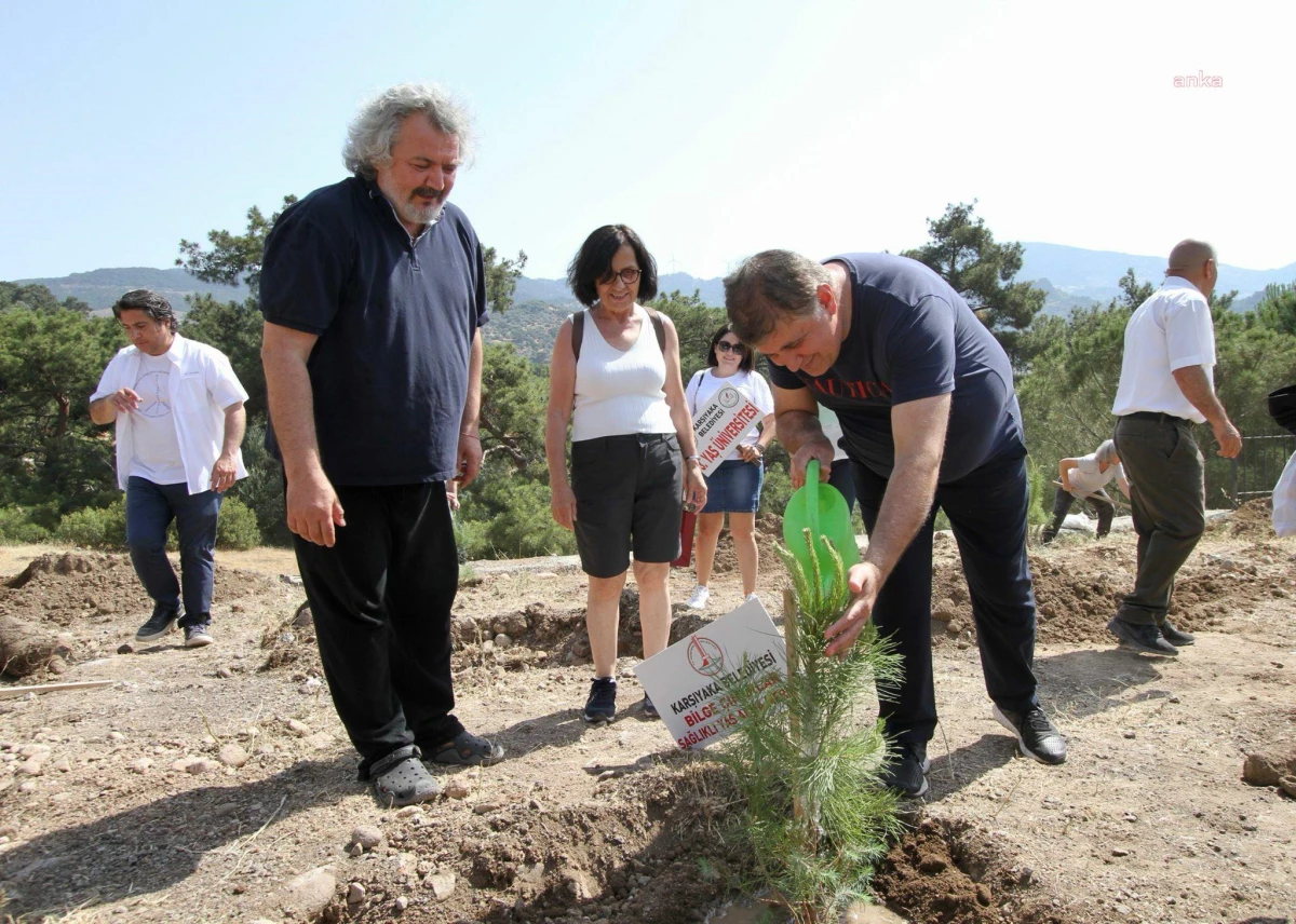 Fidanlar Toprakla Buluştu... "Mandıra Filozofu": Karşıyaka, Doğa Düşmanlarına Karşı