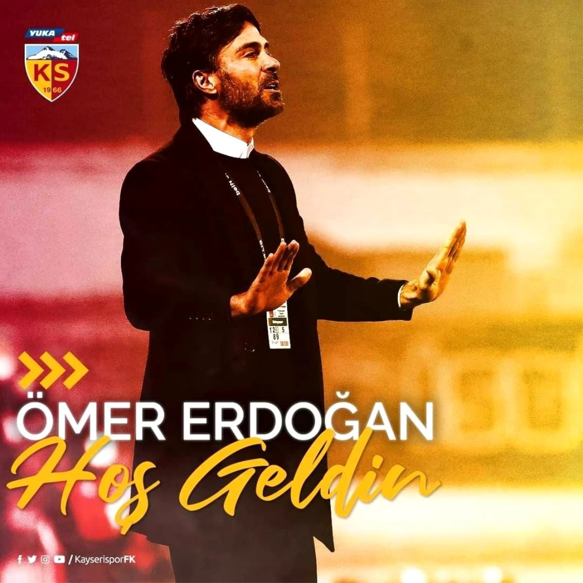 Kayserispor\'un yeni Teknik Direktörü Ömer Erdoğan\'ın kariyeri