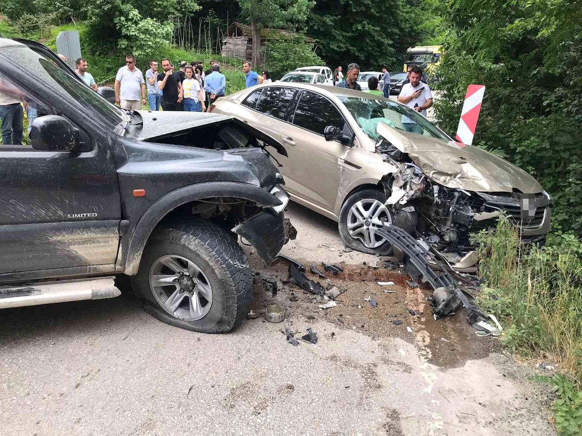 Ordu\'da trafik kazası: 2 yaralı