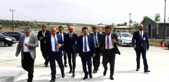 Vali Çiçek'ten biyogaz enerji ve gübre üretim tesisine ziyaret