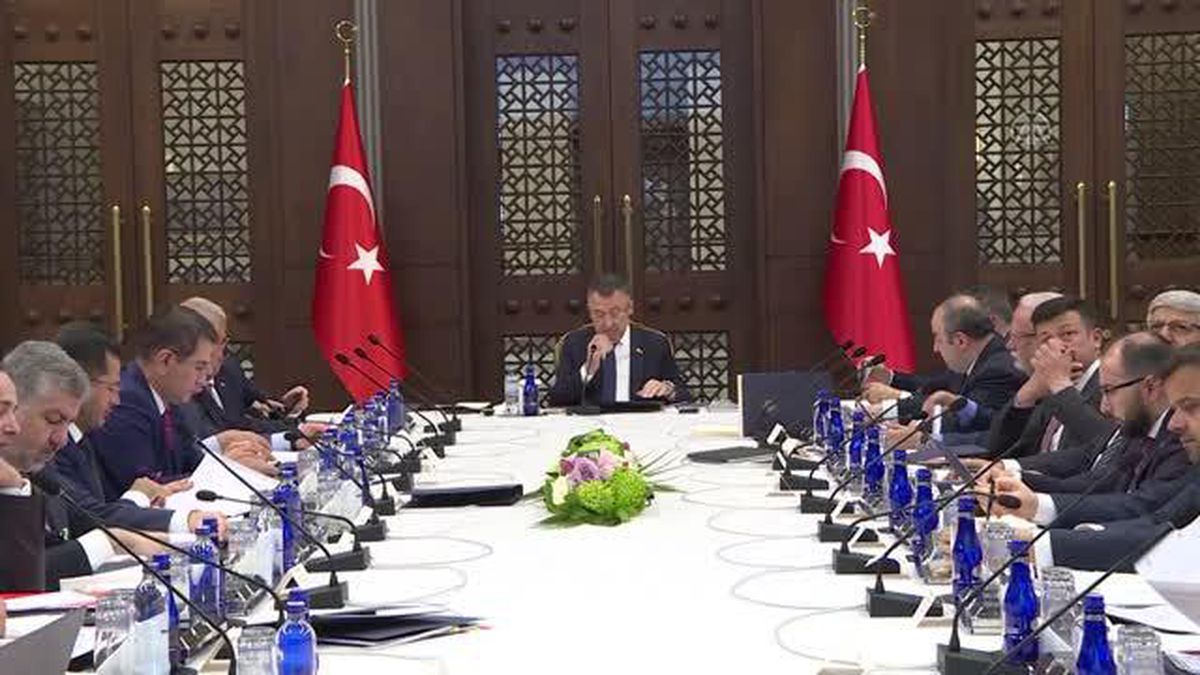 Cumhurbaşkanı Yardımcısı Oktay başkanlığında, e-Ticaret Düzenleme Taslağı toplantısı yapıldı