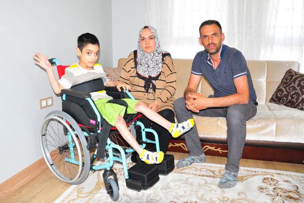 Doktorların \'yaşamaz\' dediği Ayaz konuşmaya başladı