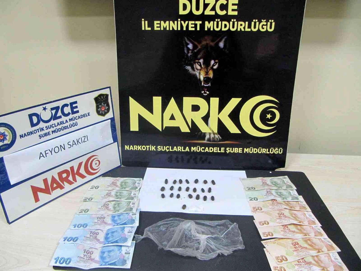 Düzce polisinden uyuşturucuya geçit yok