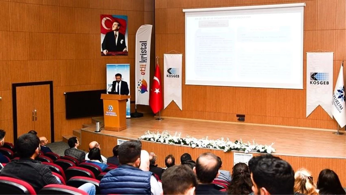 ETÜ\'de \'KOSGEB Ar-Ge, Ür-Ge ve İnovasyon Destek Programı Bilgilendirme Semineri\' düzenlendi