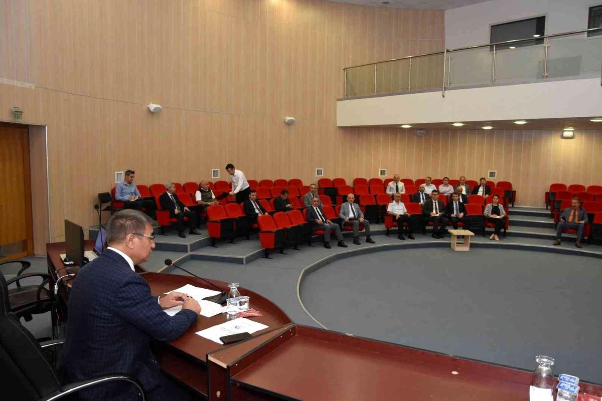 İl İdare Şube Başkanları Toplantısı yapıldı