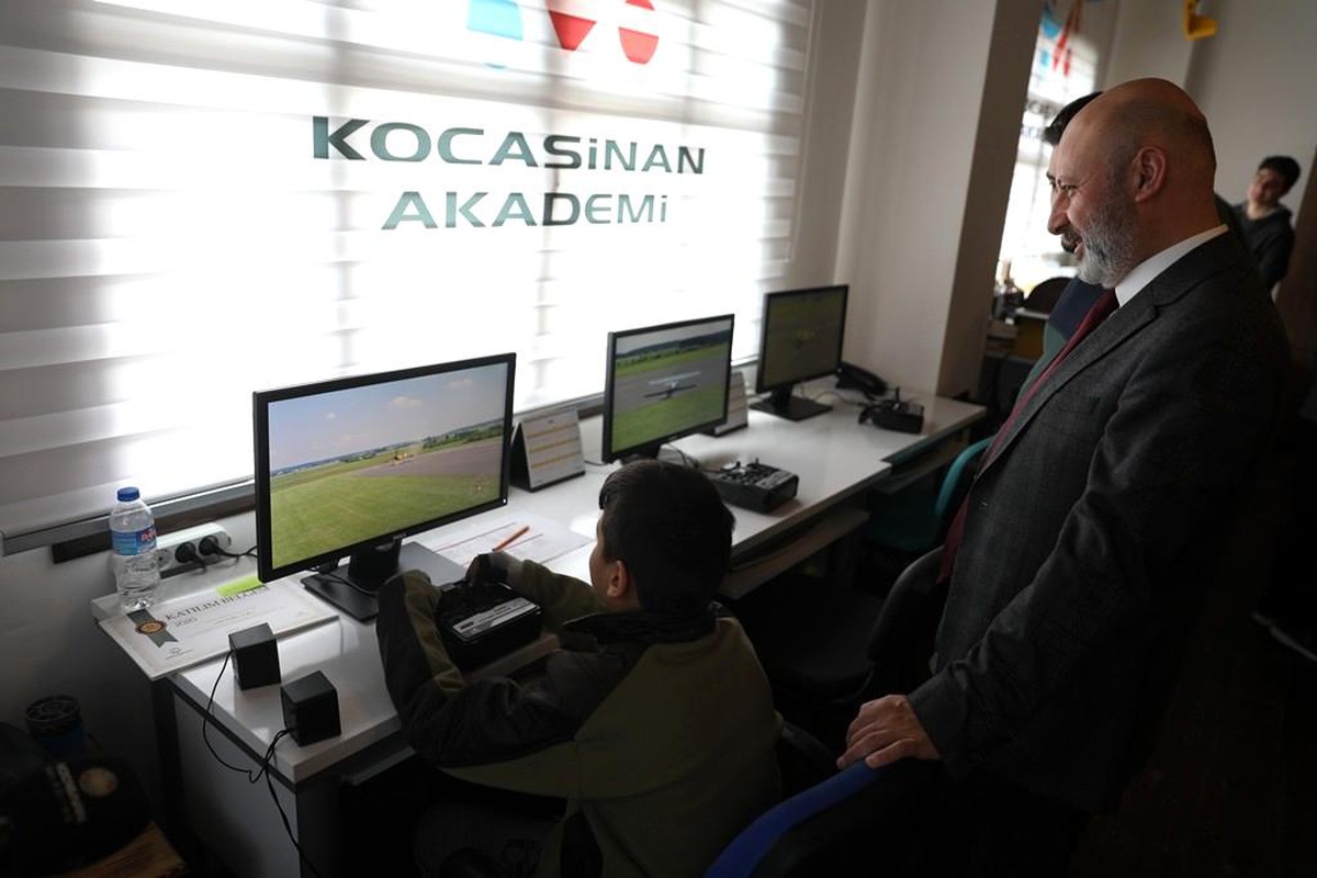 Portekiz ve İtalyan\'dan gelen akademisyenler Kocasinan Akademi\'ye hayran kaldı