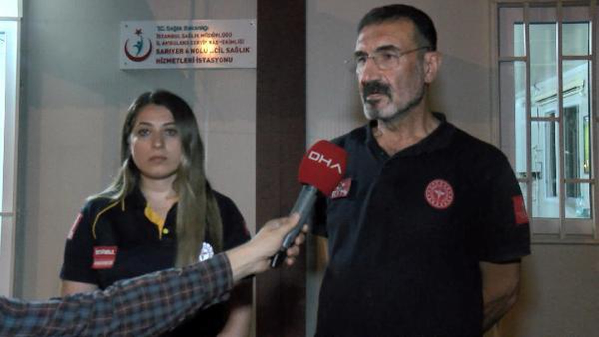 İSTANBUL-SARIYER\'DE FACİAYI ÖNLEYEN AMBULANS ŞOFÖRÜ KONUŞTU