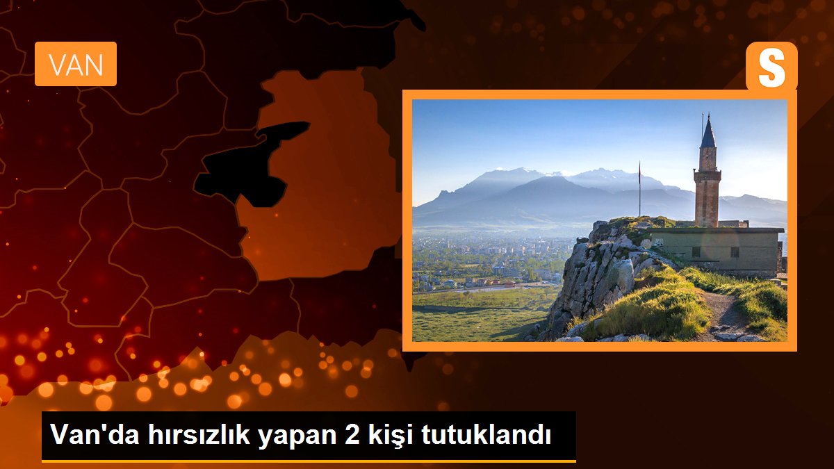 Van\'da hırsızlık yapan 2 kişi tutuklandı