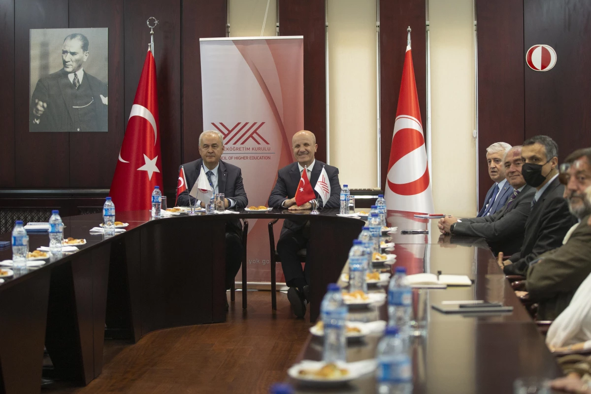 YÖK Başkanı Özvar, ODTÜ Rektörlüğünü ziyaretinde konuştu