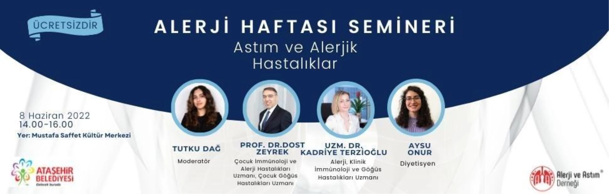Ataşehir\'de "Astım ve Alerjik Astım" semineri düzenlenecek