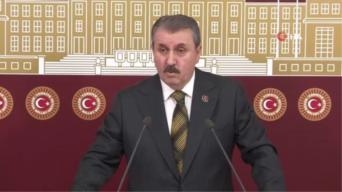 BBP Genel Başkanı Destici: "Kılıçdaroğlu, \'Bizim Libya\'da, Suriye\'de ne işimiz var\' demektedir, PKK ile PYD\'yi aynı görmediğini dile getirmektedir"
