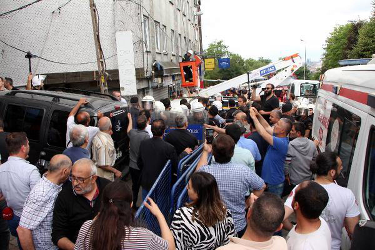 Beyoğlu\'nda kentsel dönüşüm arbedesi