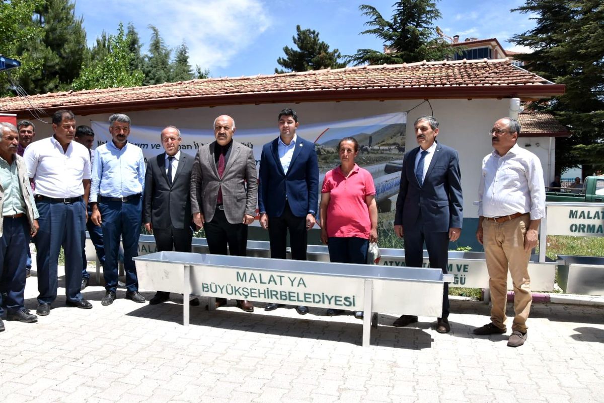 Doğanşehirli yetiştiricilere sıvat desteği