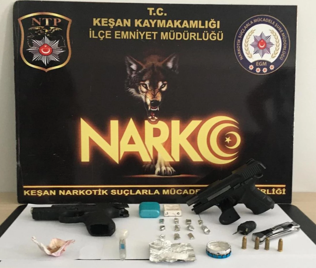 Edirne\'de 2 uyuşturucu şüphelisi yakalandı