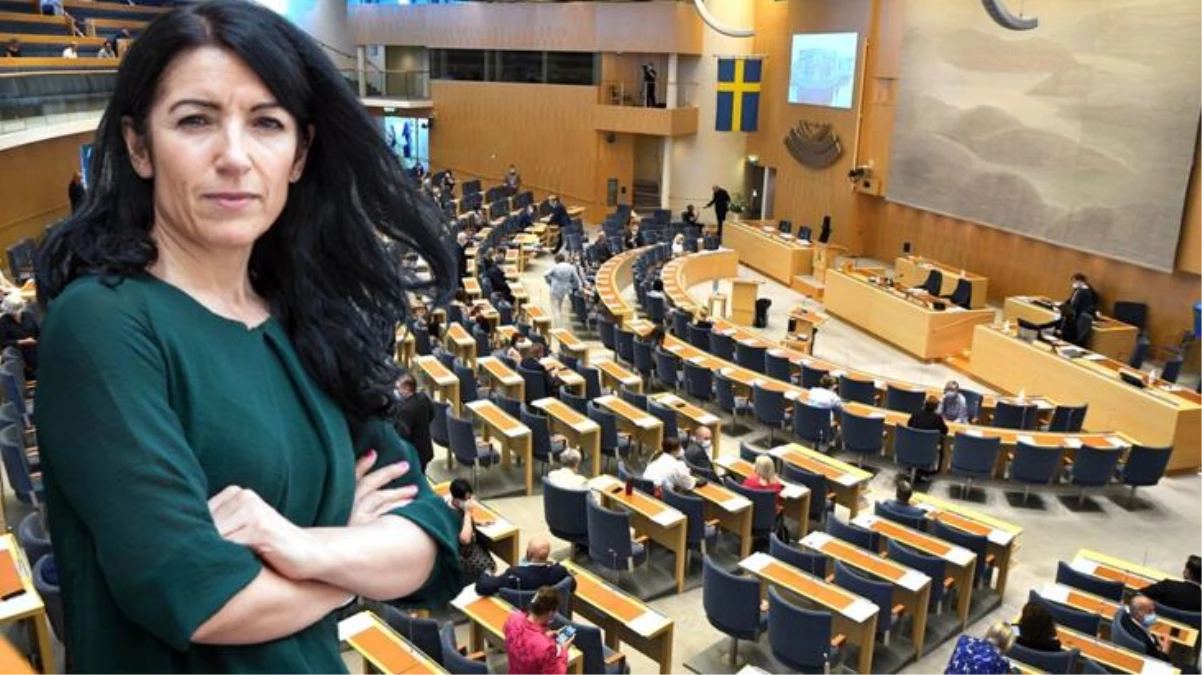 YPG/PKK destekçisi milletvekili Amineh Kakabaveh İsveç hükümetine resmen şantaj yaptı