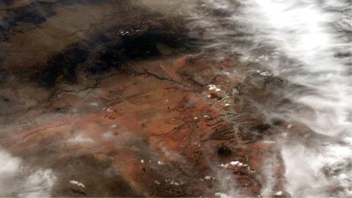 Uluslararası Uzay İstasyonundan Büyük Kanyon\'a bakış