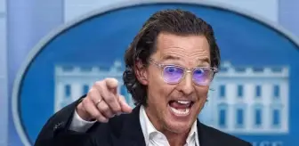 ABD'li oyuncu McConaughey'den Beyaz Saray'da silah kontrolü çağrısı