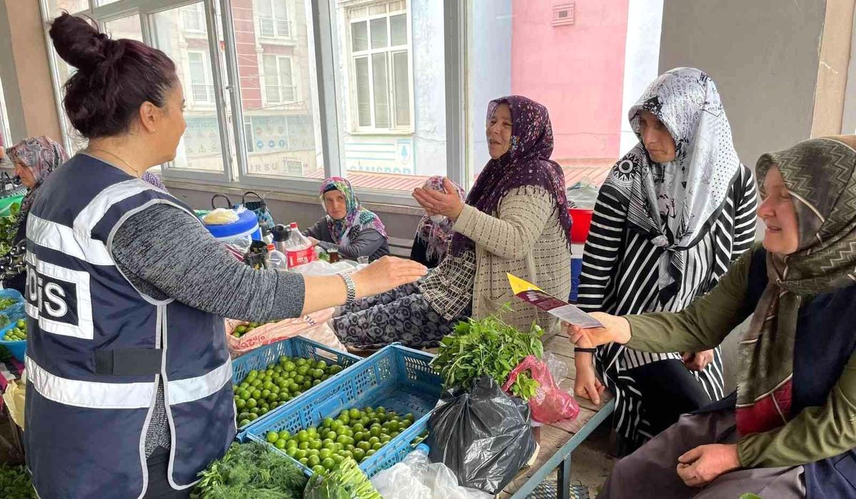 Alaçam\'da KADES tanıtıldı