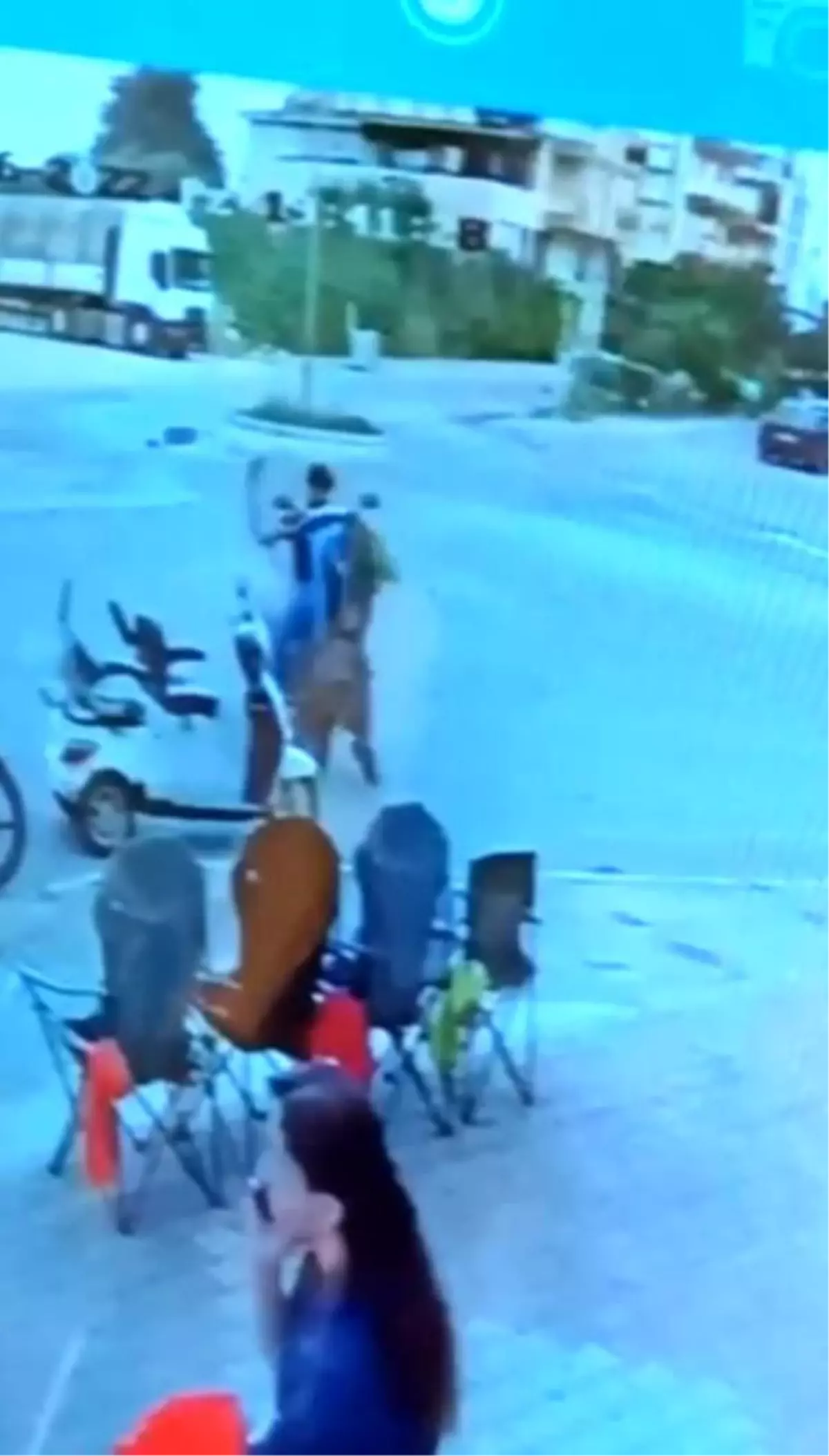 Antalya'da gençlerin akrobatik hayalleri suya böyle düştü