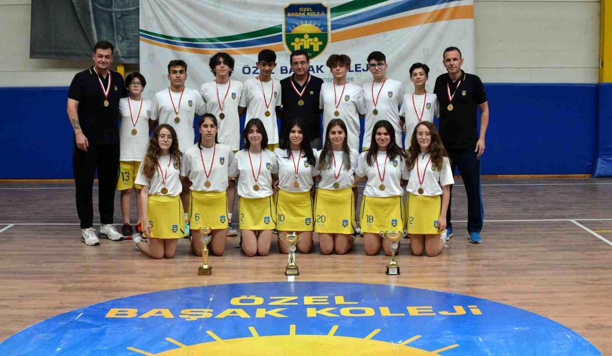Başak Koleji Korfbol Takımı Türkiye 2\'ncisi oldu