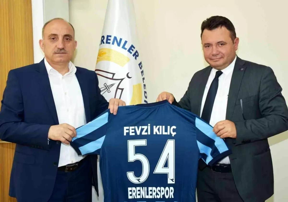 Başkan Kılıç, Erenlerspor\'u misafir etti