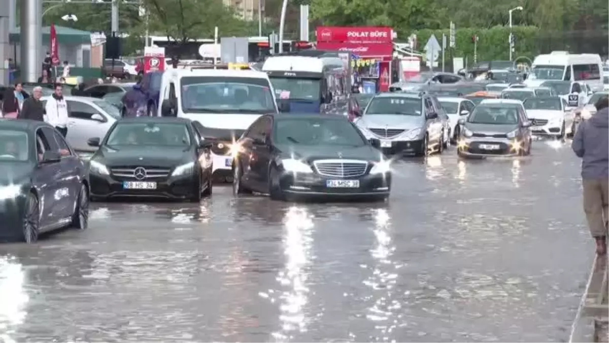 Başkentte sağanak etkili oldu (8)