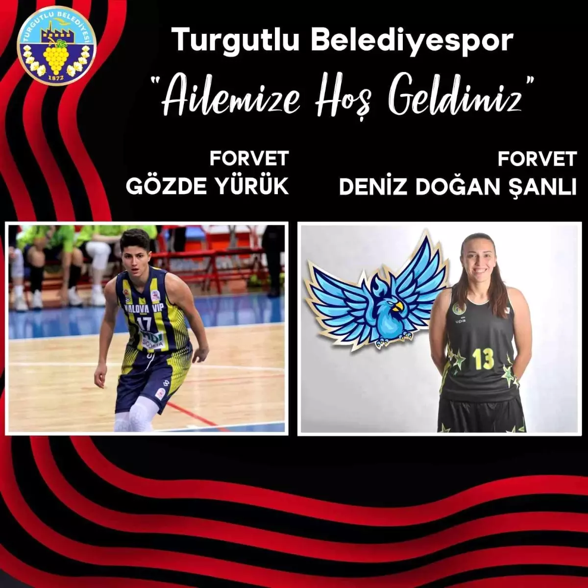 Gözde Yürük ve Deniz Doğan Şanlı Turgutlu Belediyespor\'da