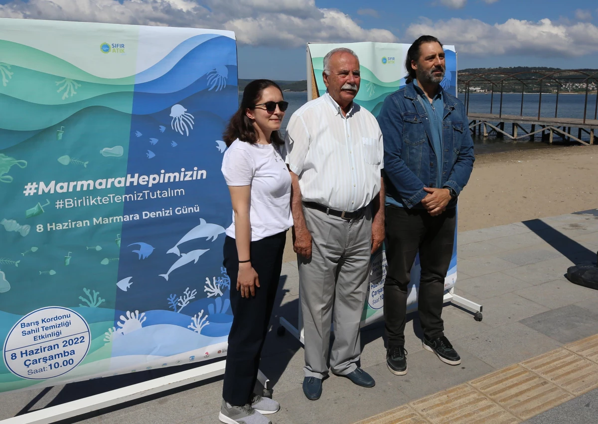 ÇANAKKALE - Güney Marmara sahillerinde kıyı temizliği yapıldı