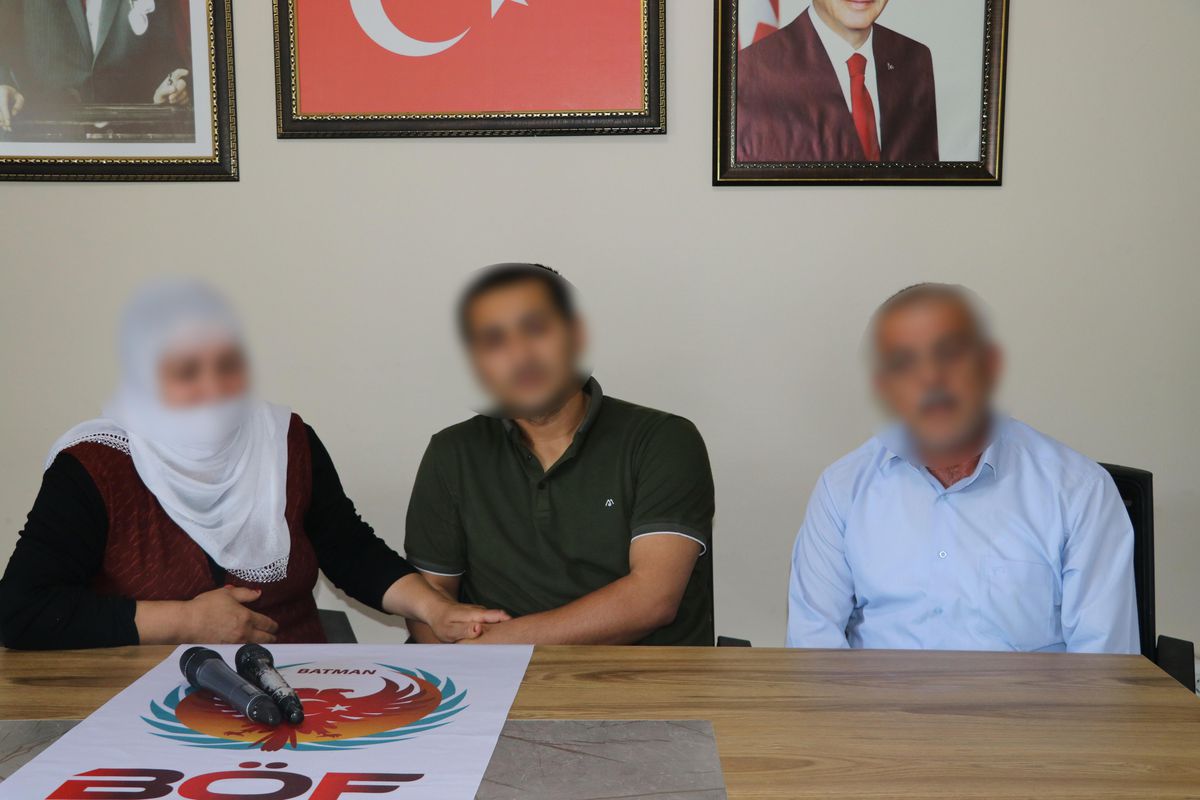 İkna edilen terörist Batman'da ailesiyle buluşturuldu