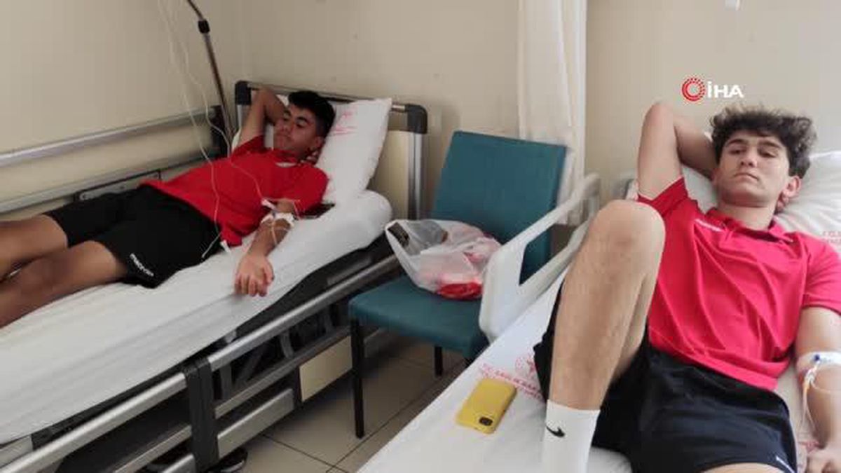 Maça saatler kala hastanelik oldular!