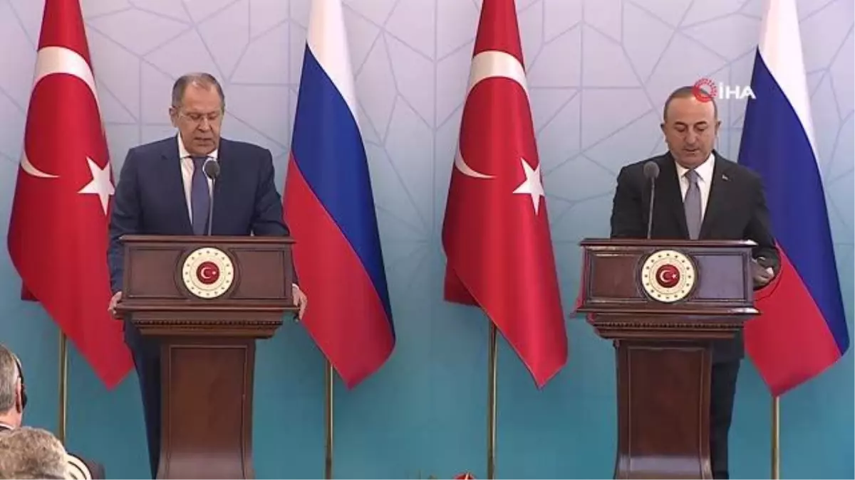 Rusya Dışişleri Bakanı Lavrov: "Ukrayna meselesini ele aldık burada halihazırda ortada olan zorlukları dile getirdim. Bir takım sorunlar var bunlar...