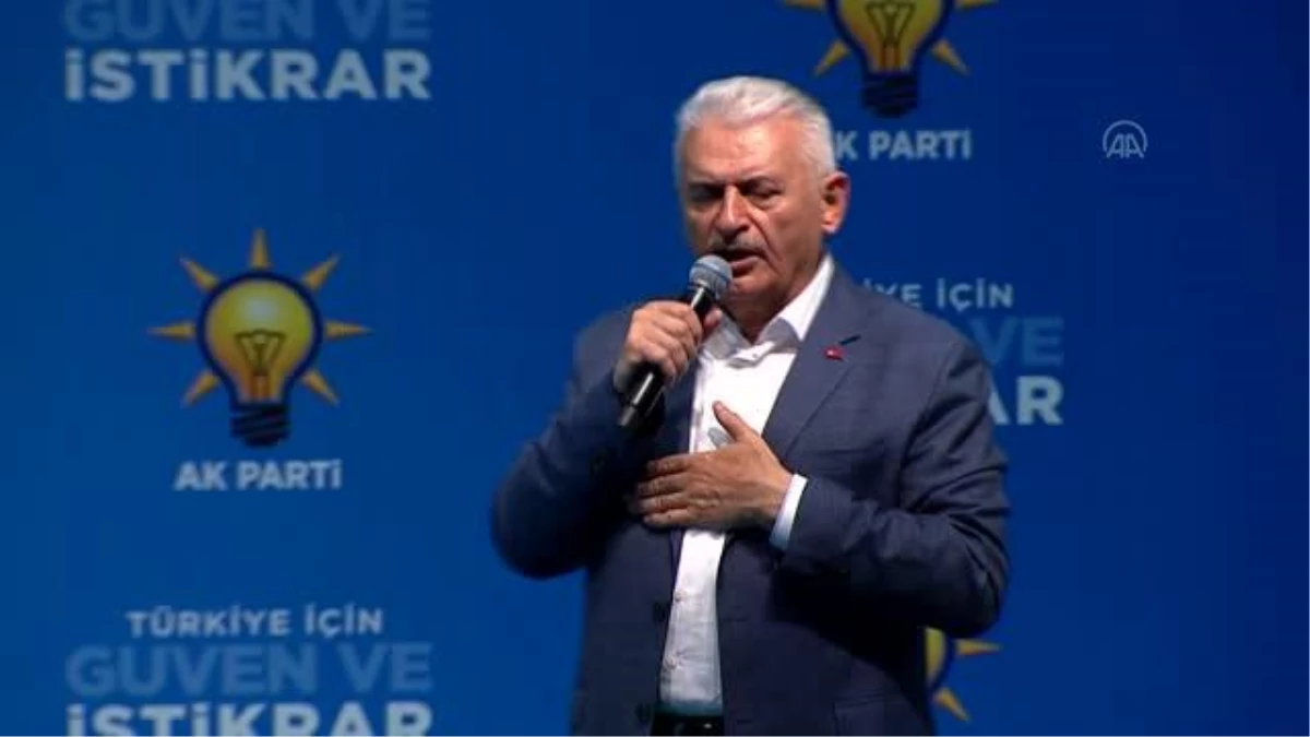 AK Parti Genel Başkanvekili Yıldırım: "Terör unsurlarını, ülke sınırları dışında bertaraf etmek için büyük gayret gösteriyoruz"