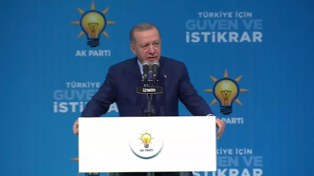 Cumhurbaşkanı Erdoğan: 'İşte söylüyorum, Cumhur İttifakı'nın adayı Tayyip Erdoğan'