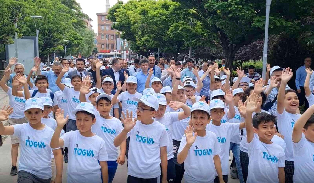 Kırıkkale\'de yaza merhaba küçükler spor şenliği
