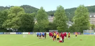 LÜKSEMBURG - A Milli Futbol Takımı, Lüksemburg maçı hazırlıklarını sürdürdü