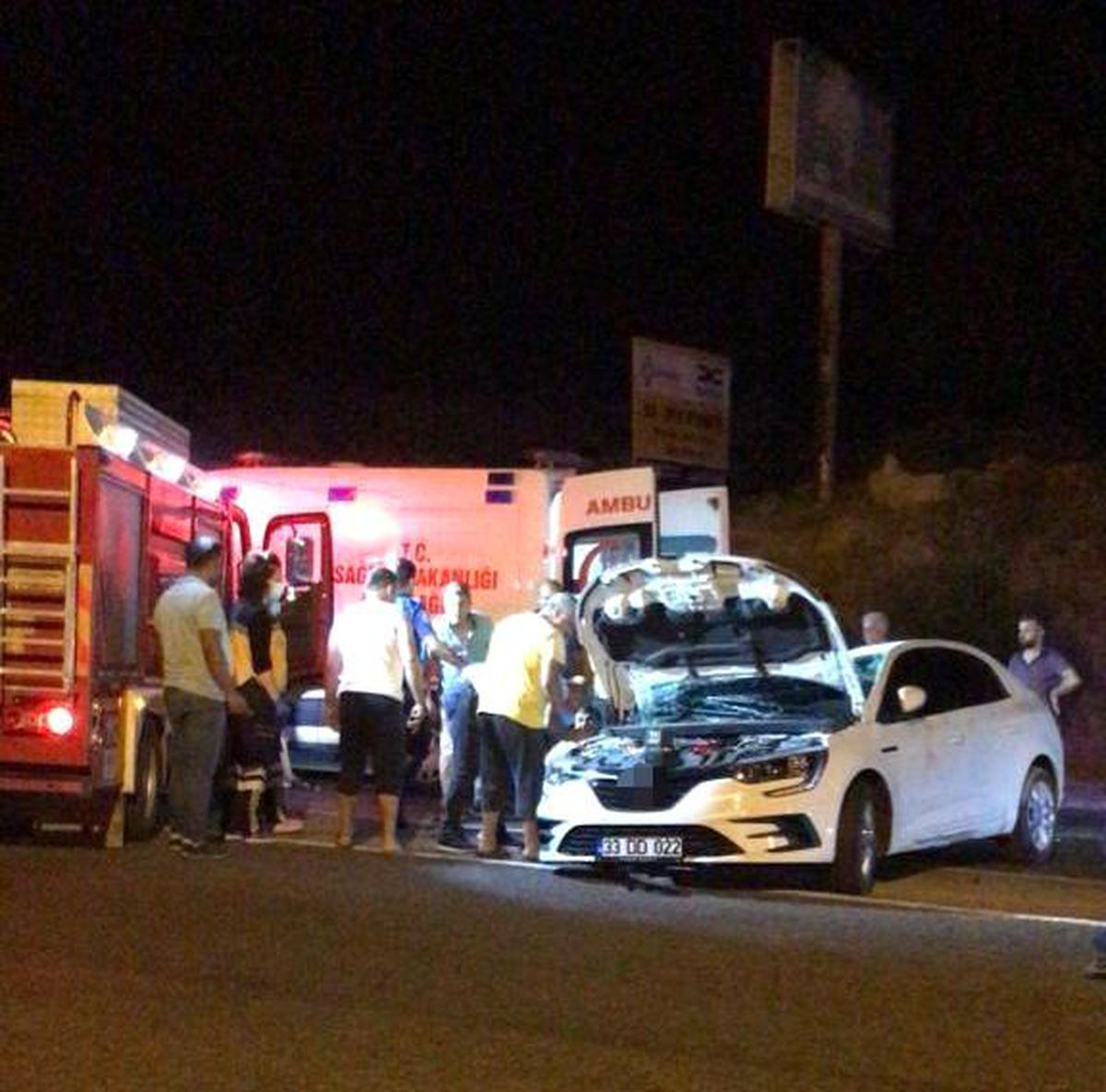 Mersin'de trafik kazası: 1 ölü
