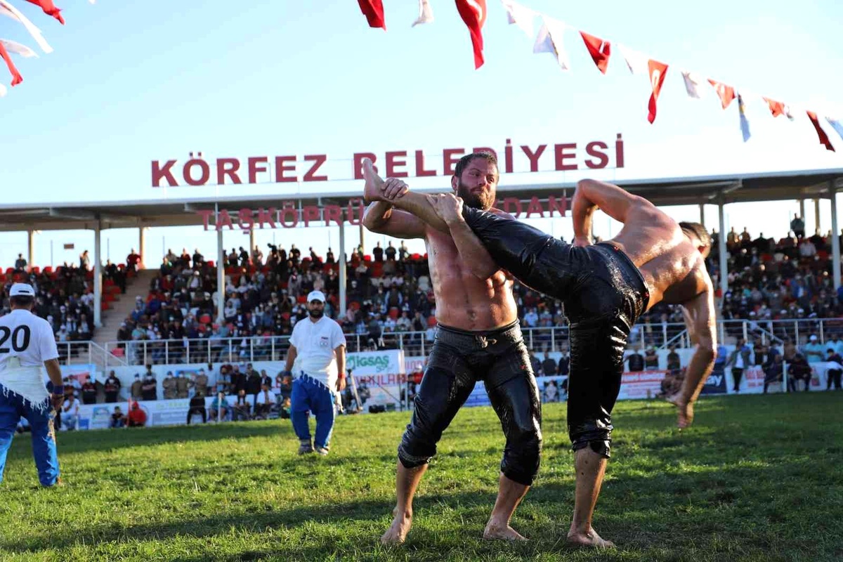 Taşköprü Yağlı Güreşleri yağış uyarısı dolayısıyla ertelendi