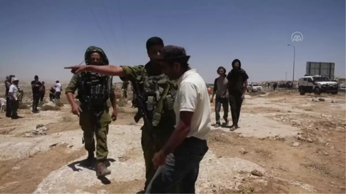 Batı Şeria'da Yahudi yerleşim birimleri karşıtı gösteri