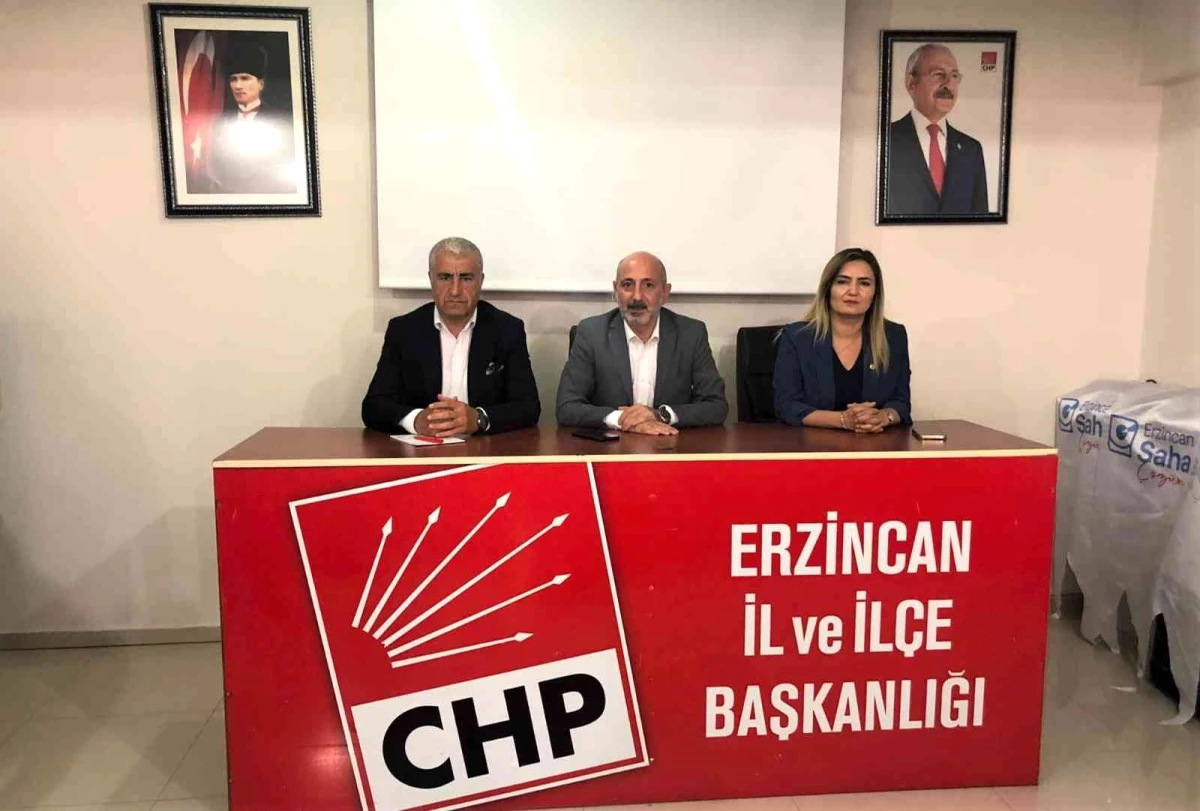CHP Genel Başkan Yardımcısı Öztunç, Erzincan\'da partililerle buluştu