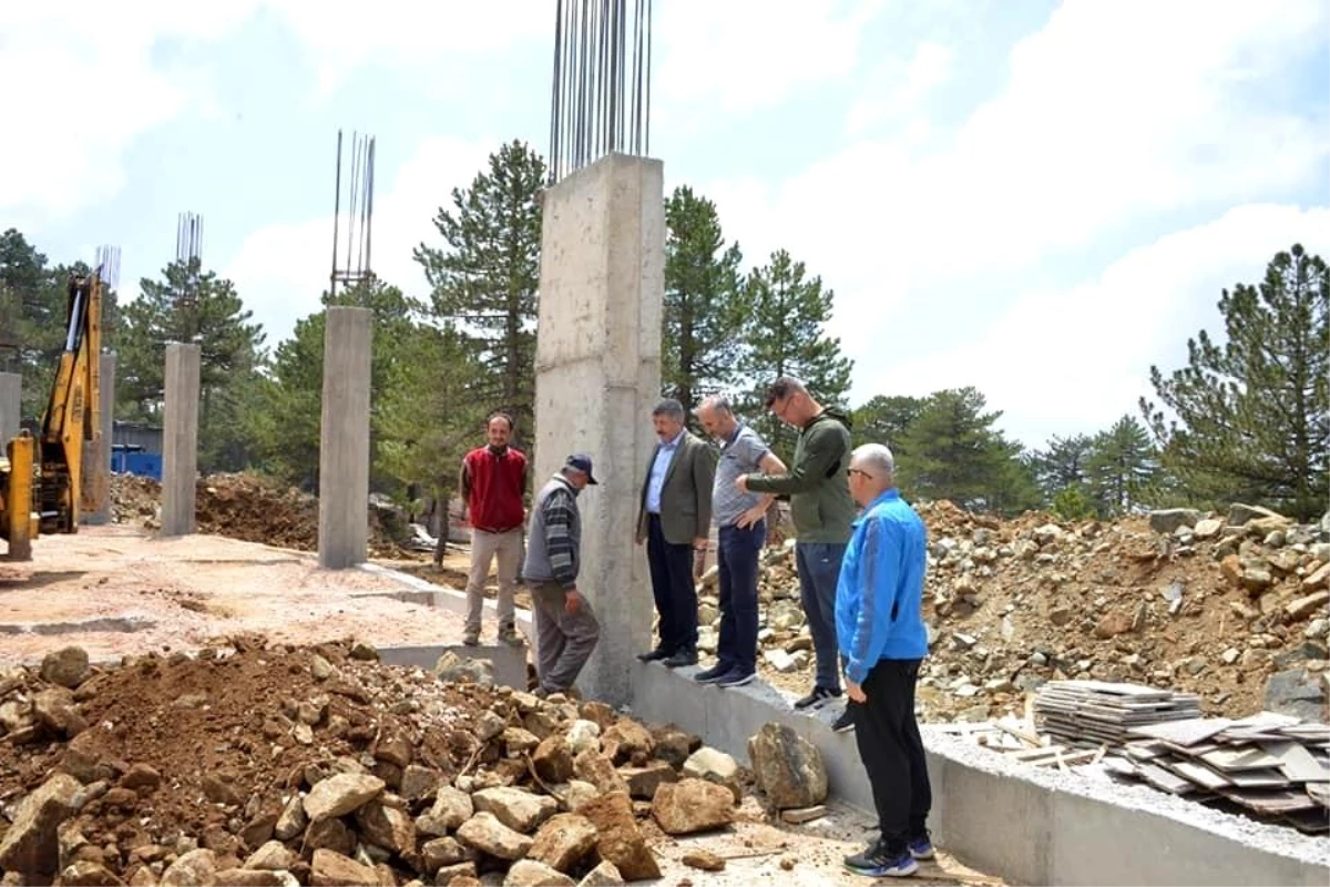 Gediz Muratdağı yatırım inşaatları hızla devam ediyor