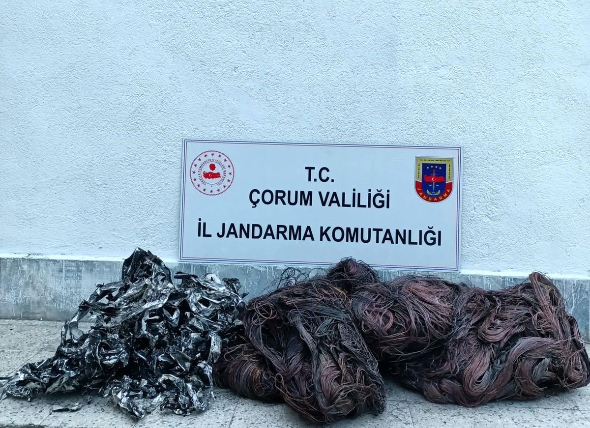 Kablo hırsızları yakalandı