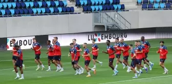 Lüksemburg Milli Takımı, Türkiye maçı hazırlıklarını tamamladı